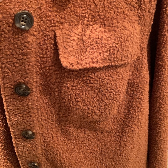 Lane Bryant Cropped Teddy Coat - Picture 12 of 16